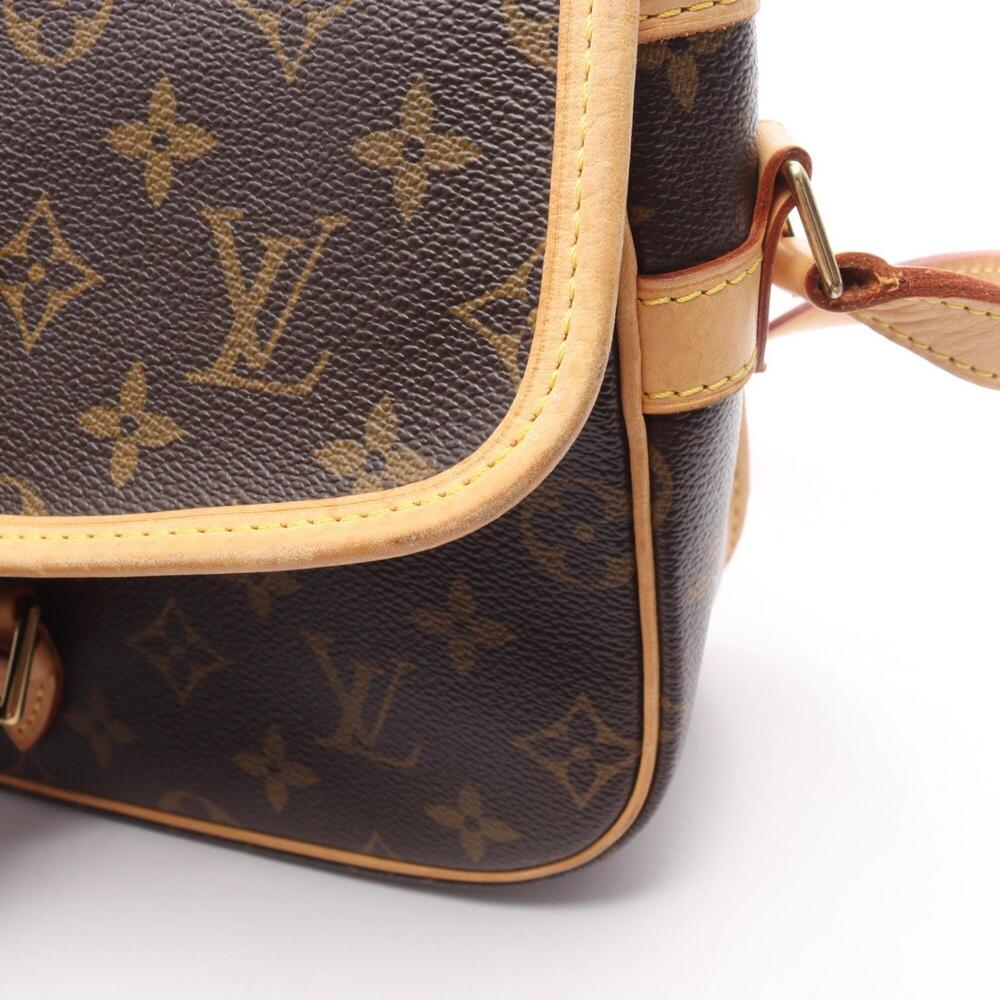 LOUIS VUITTON Brown Monogram Leather Shoulder Bag - Picture 8 of 15